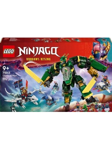 LEGO® Ninjago Lloyd’s Jet Mech 71845, 1112 pcs