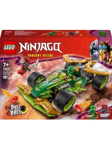 LEGO® Ninjago Lloyd's Pull-Back Race Car, 181 vnt.