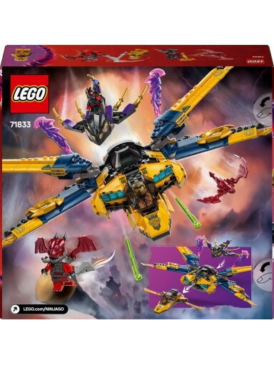 LEGO® Ninjago Ras and Arin's Super Storm Jet , 510 vnt.