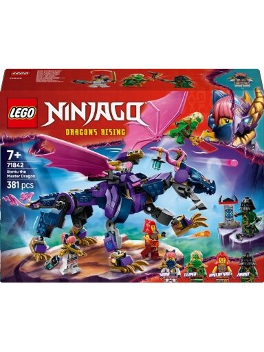 LEGO® Ninjago Rontu the Master Dragon 71842, 381 pcs