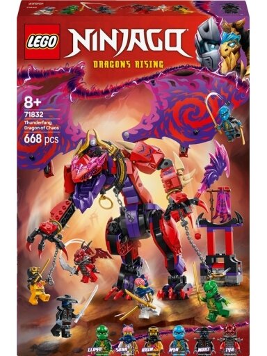 LEGO® Ninjago Thunderfang Dragon of Chaos 71832