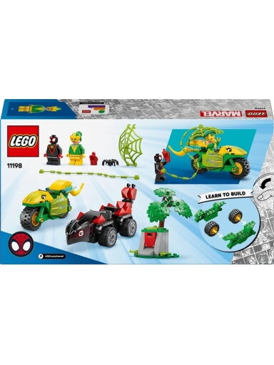 LEGO® Spin and Electro Dinosaur Vehicle Chase 11198, 124 vnt
