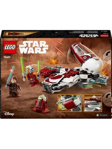 LEGO® Star Wars Ahsoka's Jedi Interceptor™, 290 vnt.