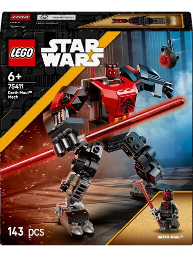LEGO® Star Wars Darth Maul™ Mech 75411, 143 pcs