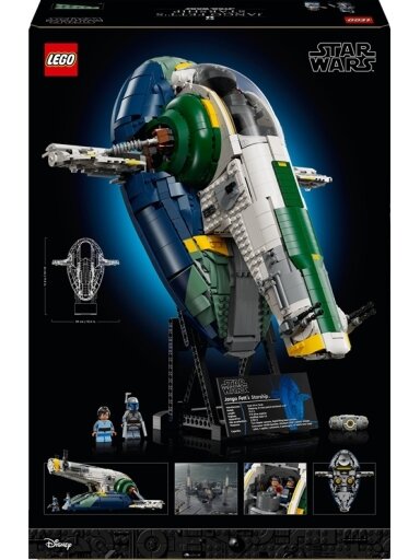 LEGO® Star Wars Jango Fett's Firespray-Class Starship 75409