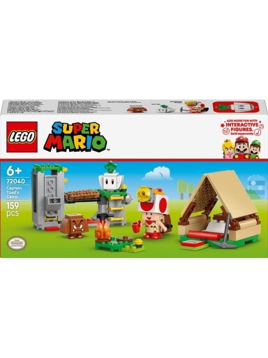LEGO® Super Mario Captain Toad's Camp 72040, 159 pcs