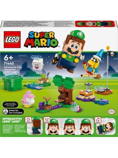 LEGO® Super Mario™ Nuotykiai su interaktyviu Luigi™ 71440