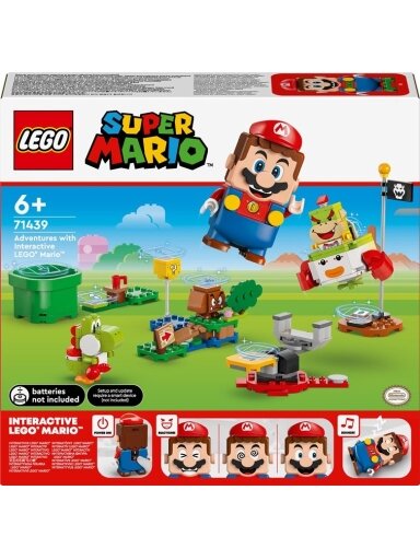 LEGO® Super Mario Nuotykiai su interaktyviu Mario 71439