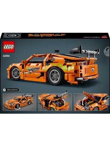 LEGO® Technic Fast and Furious Toyota Supra MK4 42204