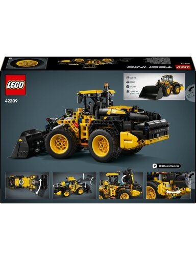 LEGO® Technic Krautuvas Volvo L120 Electric 42209, 973 vnt.