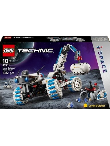 LEGO® Technic Lunar Outpost® Moon Rover Space Vehicle 42211