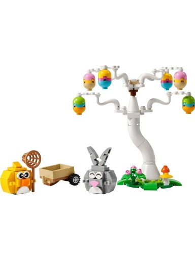 LEGO® Velykų kiškio ir viščiuko margučių medžioklė 40808