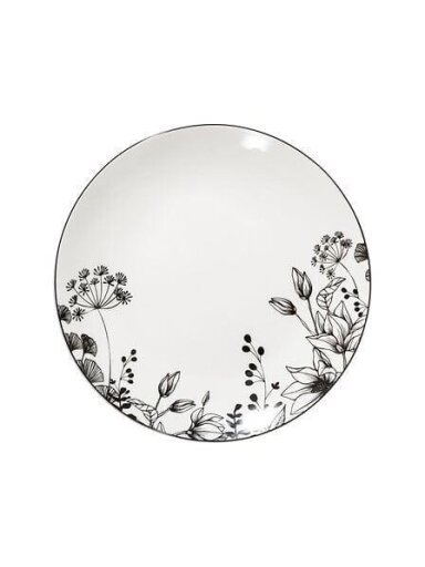 LĖKŠTĖ DESERTINĖ FLORAL 20CM