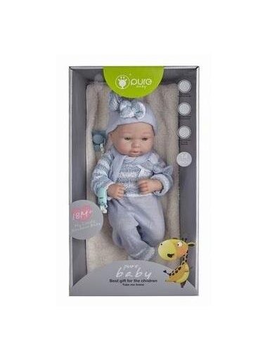 Lėlė kūdikis PURE BABY 611765W, 35,56 cm