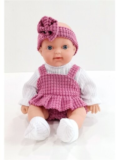 Lėlė - kūdikis Pure baby DF10-014C, 25 cm
