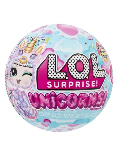 Lėlė L.O.L. Surprise! Unicorns 121336, 8.5 cm