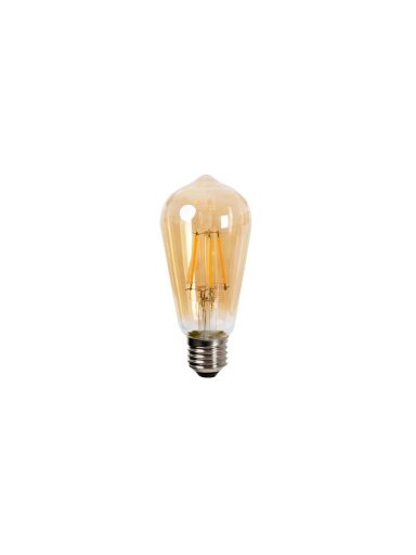 LEMPUTĖ LED E27 ST58 4.9W 2400K 490LM AMB
