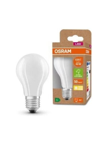 Lemputė Osram LED, A60, 3000 °K, E27, 2.5 W, 470 lm