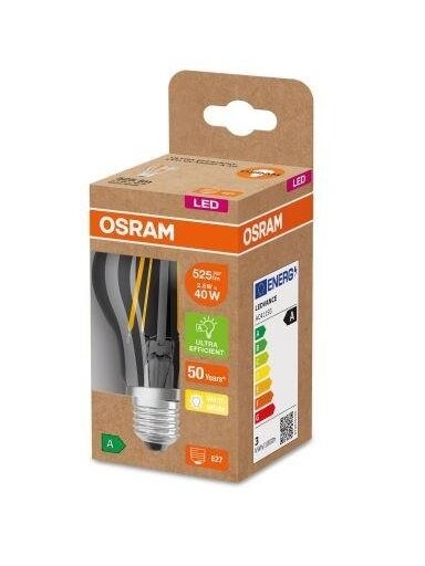 Lemputė Osram LED, A60, 3000 °K, E27, 2.5 W, 470 lm
