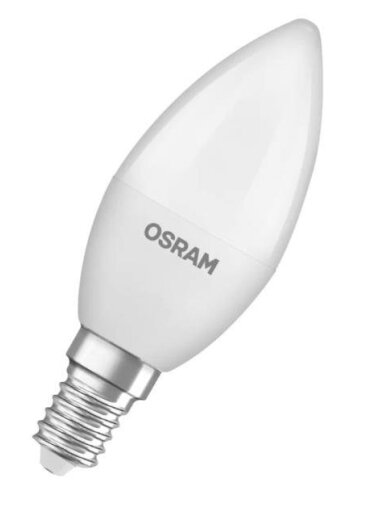 Lemputė Osram LED, B40, 2700 °K, E14, 4.9 W, 470 lm