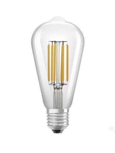 Lemputė Osram LED, ST64, 3000 °K, E27, 4 W, 806 lm