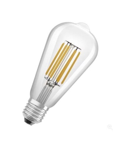 Lemputė Osram LED, ST64, 3000 °K, E27, 4 W, 806 lm
