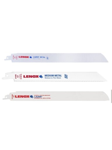 Lenox Pj. metalui „LENOX" 300 mm 18TPI