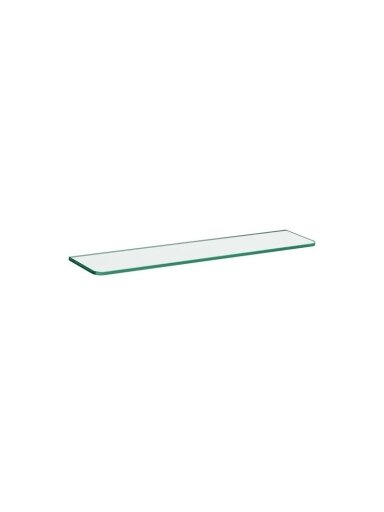 Lentyna DOLLE GLASS LINE, skaidri, 60×20×0,8 cm