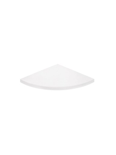 Lentyna DOLLE LITE CORNER, balta, 30×30×1,9 cm