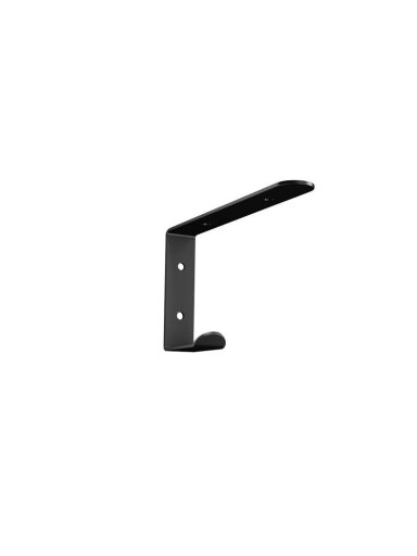 Lentynos laikiklis Bolis Italia AA4F020, 20x4 cm, juoda