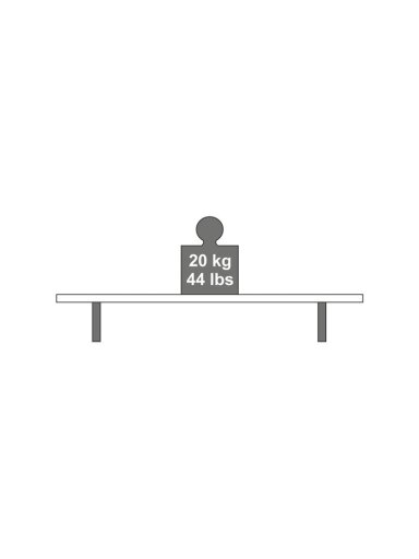 Lentynos laikiklis Dolle Cast, 170x60 mm, pilka