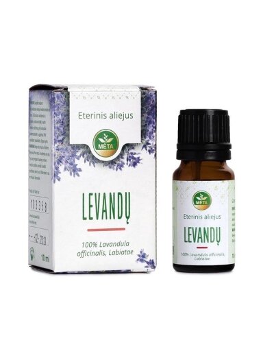 Levandų eterinis aliejus Mėta, 10 ml