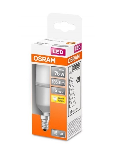 Lemputė Osram LED, S15, 2700 °K, E14, 10 W, 1055 lm 1