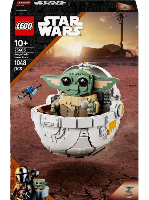 LEGO® Star Wars Grogu™ with Hover Pram, 1048 vnt.