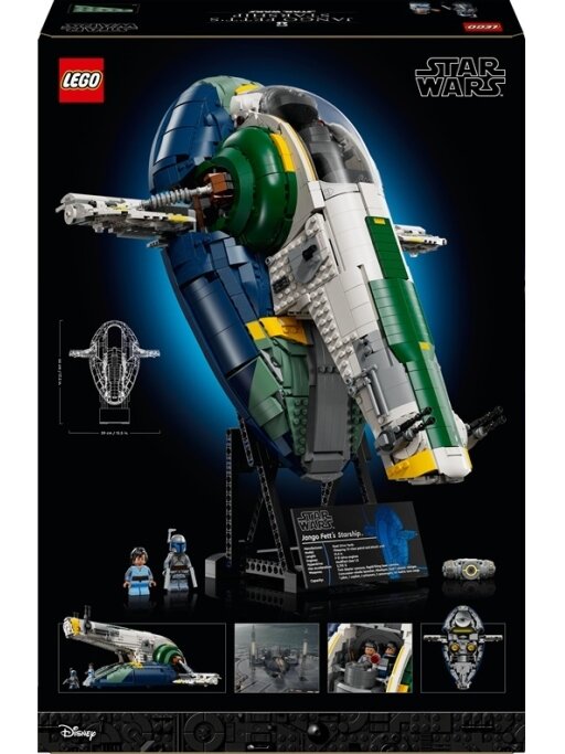 LEGO® Star Wars Jango Fett's Firespray-Class Starship 75409 1