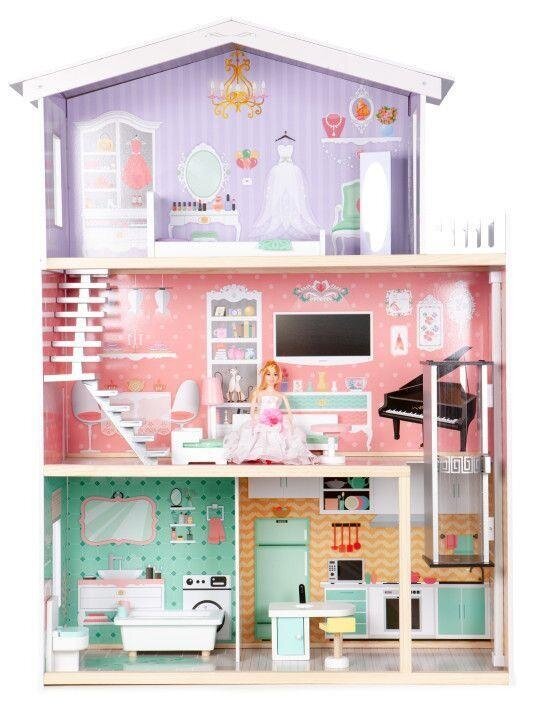 Lėlių namas EcoToys Cake Residence 2