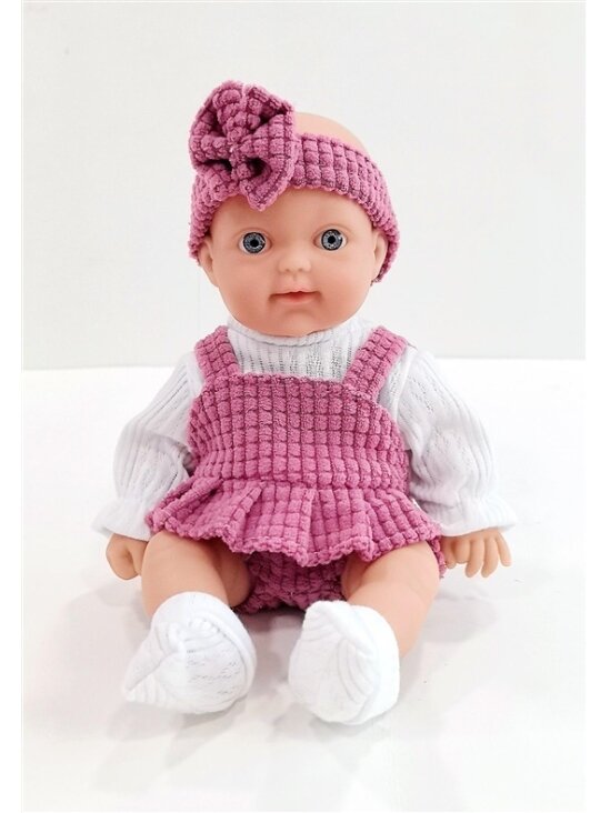 Lėlė - kūdikis Pure baby DF10-014C, 25 cm