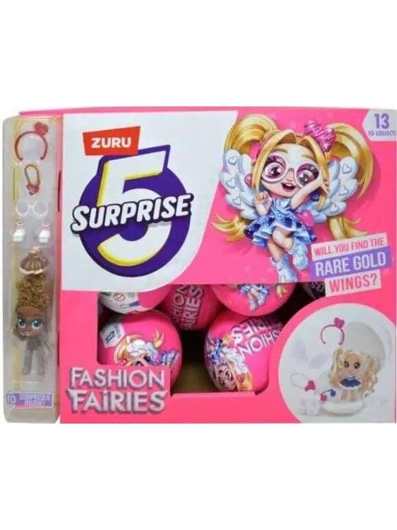 Lėlė 5Surprise Fashion Fairies 77564, 15 cm Lėlė 5Surprise Fashion Fairies 77564, 15 cm