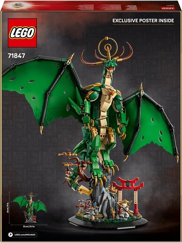 LEGO® Ninjago The Guardian Dragon 71847, 1650 pcs 1 LEGO® Ninjago The Guardian Dragon 71847, 1650 pcs 1