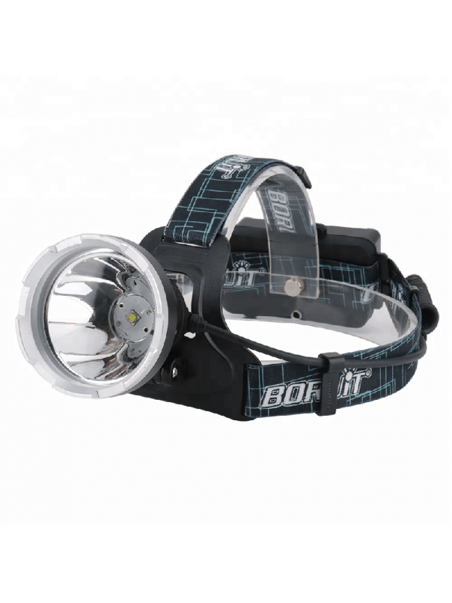 LED Galvos Žibintas BORUiT YHX-1030, su SOS švilpuku LED Galvos Žibintas BORUiT YHX-1030, su SOS švilpuku