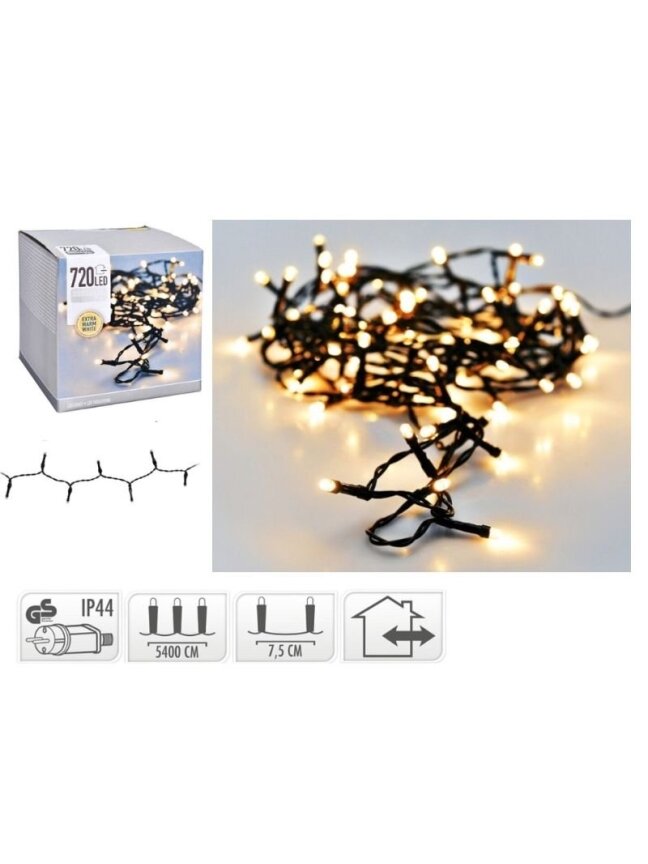 LED girlianda BLACK WW-720 LED girlianda BLACK WW-720