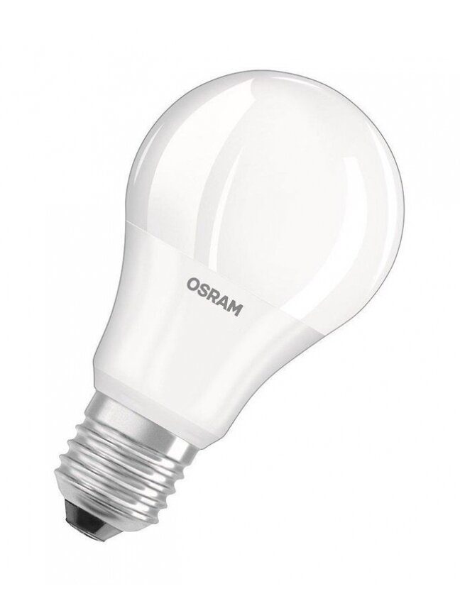 LED lemputė OSRAM, A60, E27, 10 W, 1055 lm, 4000 K 2 LED lemputė OSRAM, A60, E27, 10 W, 1055 lm, 4000 K 2