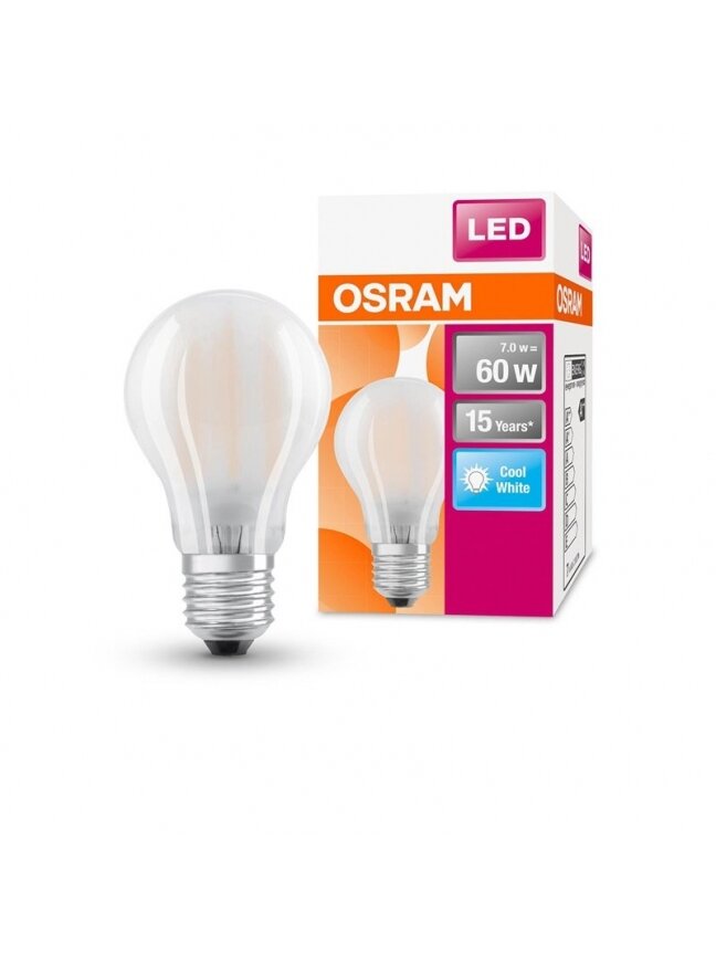 LED lemputė OSRAM, A60, E27, 6,5 W, 806 lm, 4000 K 1