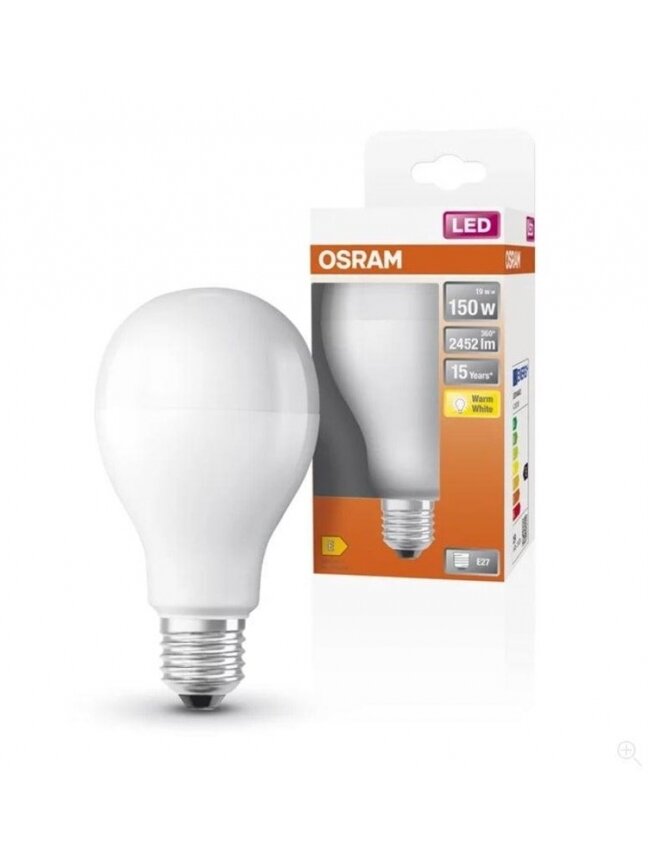 LED lemputė OSRAM, A70, E27, 19 W, 2452 lm, 2700 K 1 LED lemputė OSRAM, A70, E27, 19 W, 2452 lm, 2700 K 1