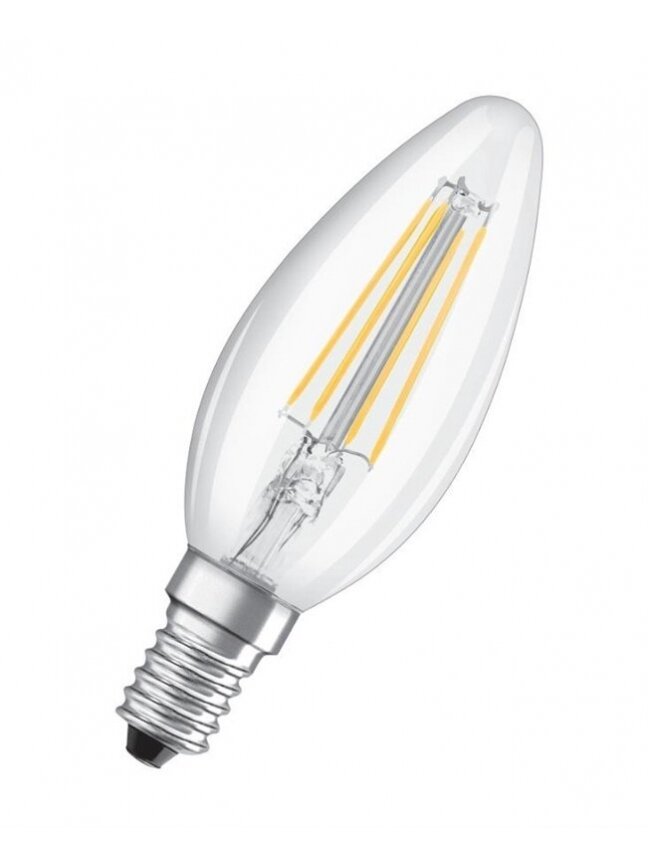 LED lemputė Osram Filamentinė, B35, 6W, E14, 2700K, 806lm