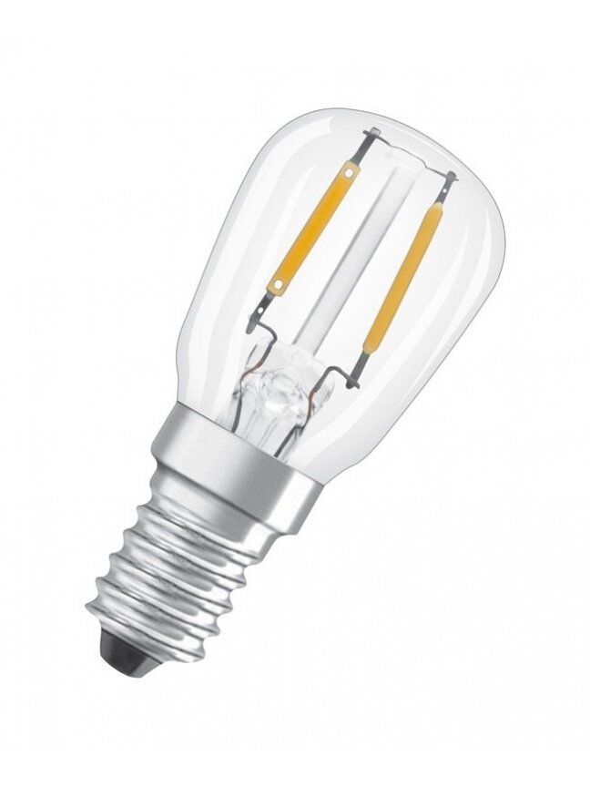 LED lemputė Osram Filamentinė, T26, 2.2W, E14, 2700K, 110lm