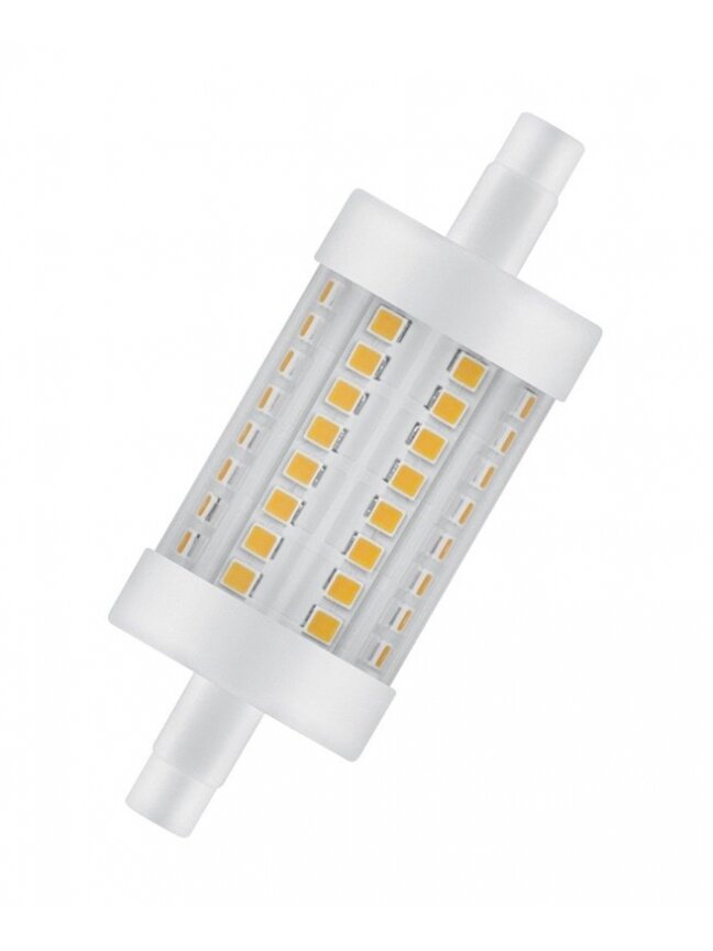 LED lemputė Osram, R7S, 78mm, 7W, 2700K, 806lm, skaidri LED lemputė Osram, R7S, 78mm, 7W, 2700K, 806lm, skaidri