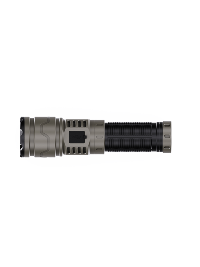 LED Žibintuvėlis Tiger Wolf HL-1303 su ekranu 1