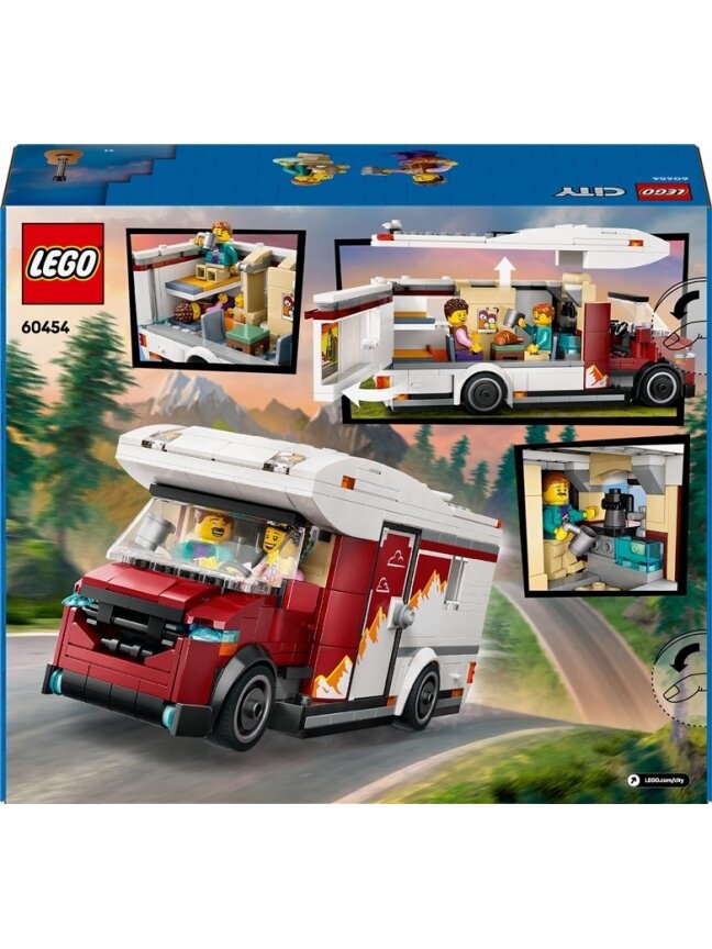 LEGO® City Holiday Adventure Camper Van, 385 vnt. 1 LEGO® City Holiday Adventure Camper Van, 385 vnt. 1