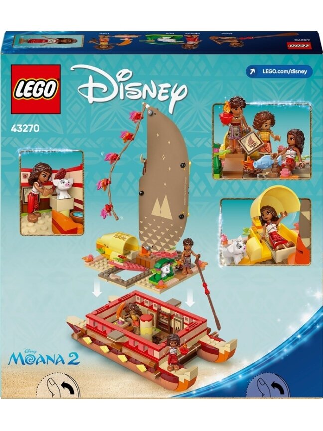 LEGO® Disney Moanos nuotykių kanoja, 529 vnt. 1
